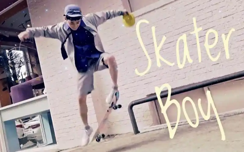 henry刘宪华skaterboy滑板少年阳光帅气向