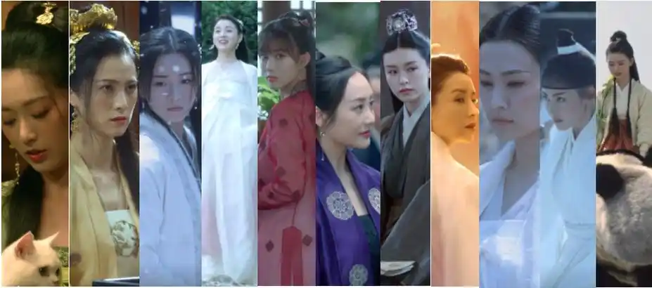 《雪中悍刀行》 13位女星人气排名 都是美女 女主人倒数第三