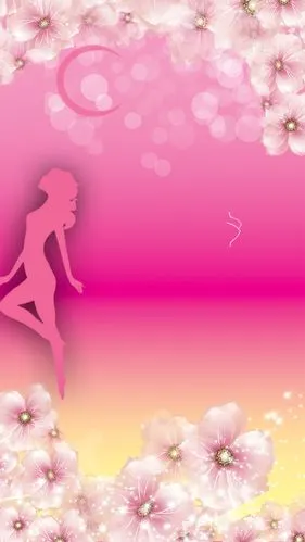 美妆护肤psd分层h5背景素材