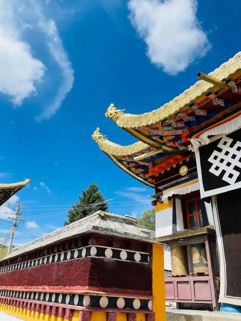 若尔盖61达扎寺 99地点:四川省阿坝州若尔盖达扎寺镇74开放时间