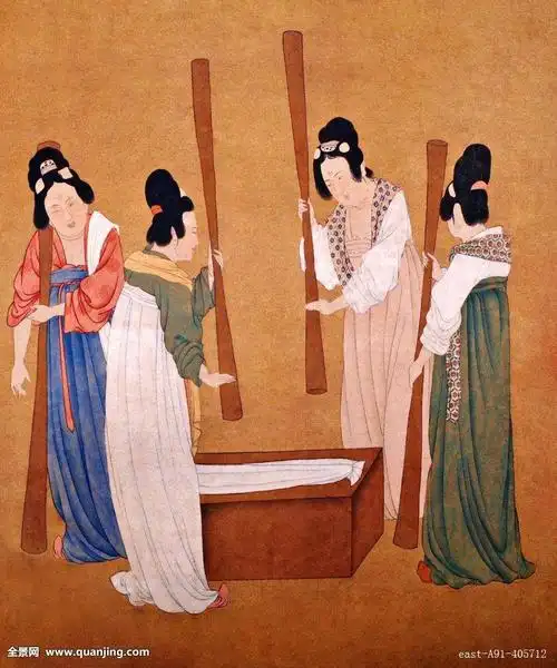 《捣练图》2