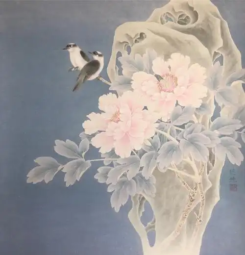 工笔淡彩花鸟画家李德纯写生班招生中.