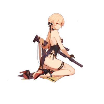 少女前线 ots-14 紫雨心 大破ver.