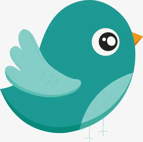 矢量图可爱的小鸟