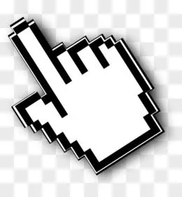 卡通鼠标手箭头png免抠素材