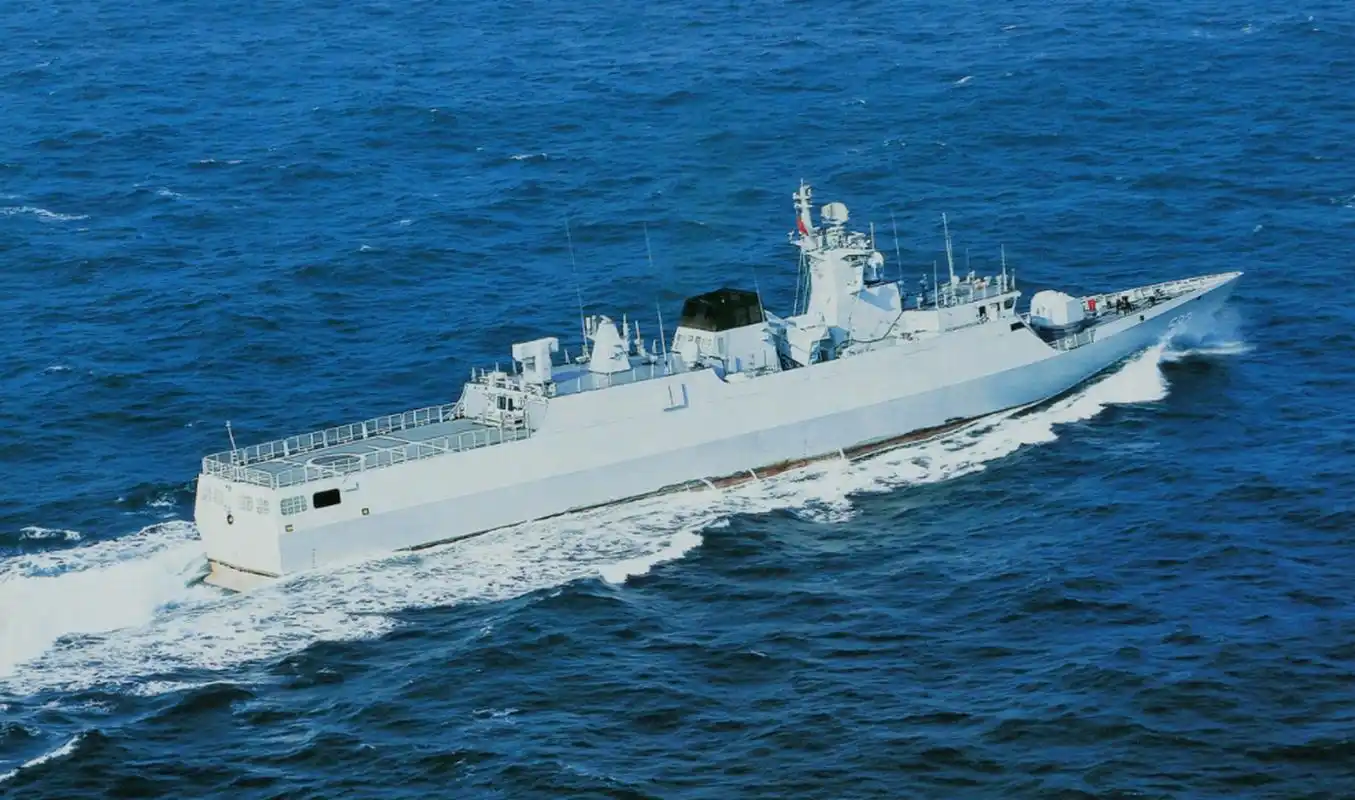 海军056型护卫舰,在054a护卫舰的基础上进行了改造,成为了海警船.