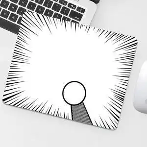 伸出圆手鼠标垫哆啦a梦机器猫个性小号桌垫子加厚小清新电脑办公