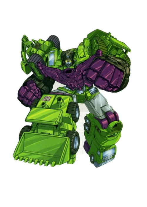 变形金刚大力神纸模图纸