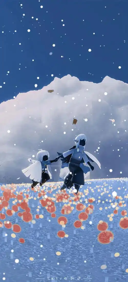 光遇#《光遇》 壁纸|光遇为啥会给人恋爱的感觉?