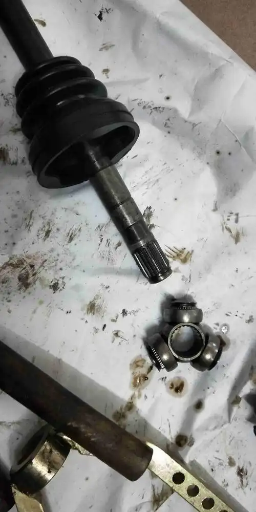 18排量经典福克斯的内球笼怎么拆装