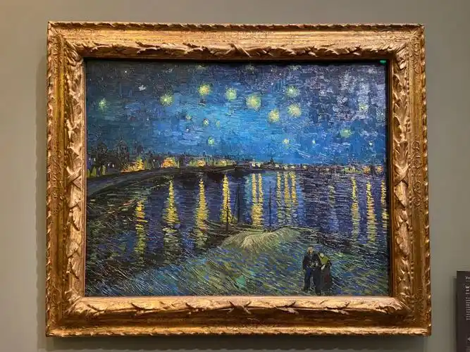 梵高的罗纳河上的星夜