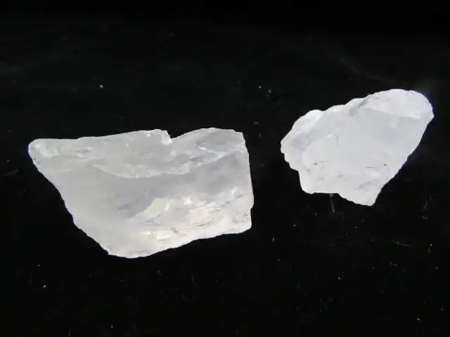 石英石矿物矿石标本白水晶原石二氧化硅矿石硅石标本科普教学标本 19.