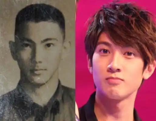 吴尊老爸72岁生日,年轻时的照片被翻出,真的是帅了一辈子!