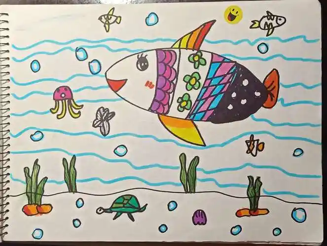 五彩的海底世界