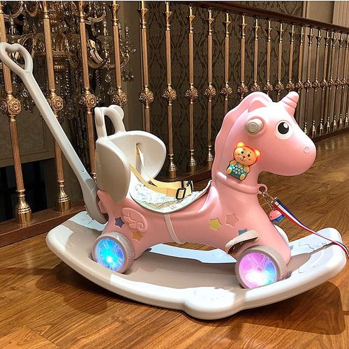 林檎儿童木马溜溜车儿童滑板车玩具 男女宝宝1一3周岁生日 送儿童实用