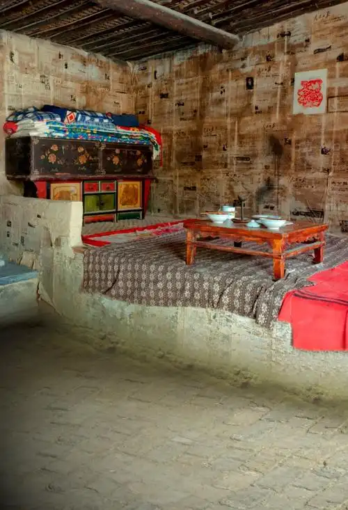 农村老房子背景布新快手抖音网络主播拍段子视频背景布农村老旧房子3d