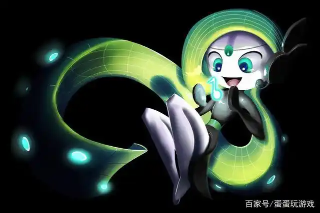 口袋妖怪:能歌善舞的美洛耶塔,是不是你心中的"女神"