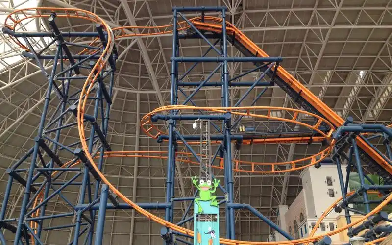 【飓风视角】天津欢乐谷过山车pov合集haokan.baidu.