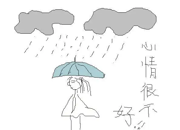 心情不好的图片