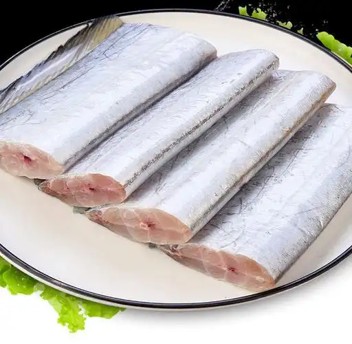 精品舟山生带鱼段中段特大刀鱼新鲜海鲜水产冻品一整箱5斤中块段