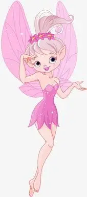 可爱小精灵仙子简笔画