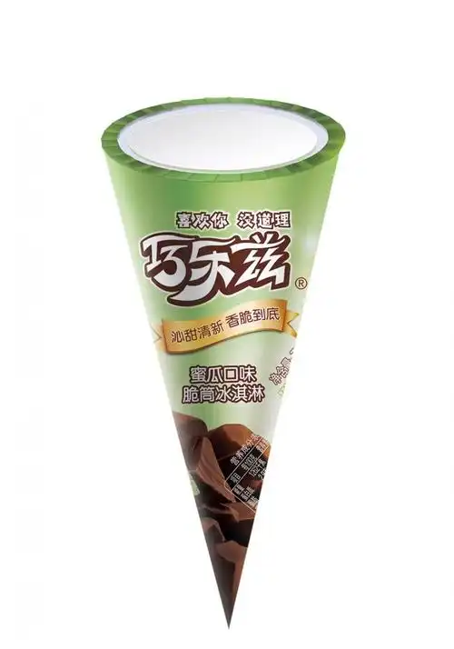 伊利 巧乐兹哈密瓜口味脆皮甜筒雪糕冰淇淋冰激凌冷饮 73g 16支