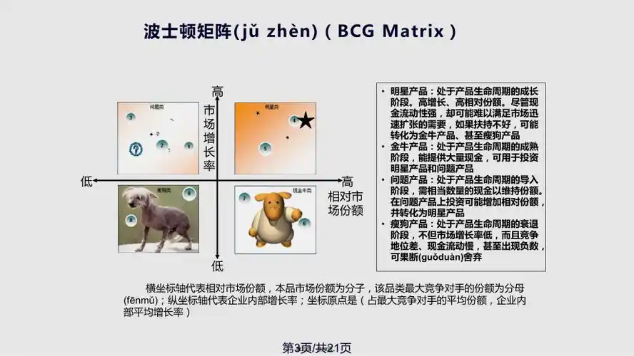 波士顿矩阵分析实用教案