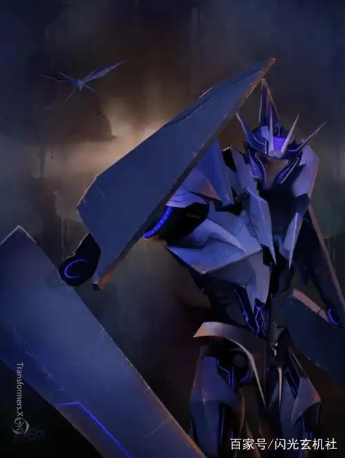 变形金刚动漫人物:重涂大电影霸天虎情报官-声波