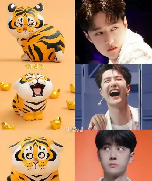 回顾撞脸动物的明星王一博还能忍看到易烊千玺简直是神似