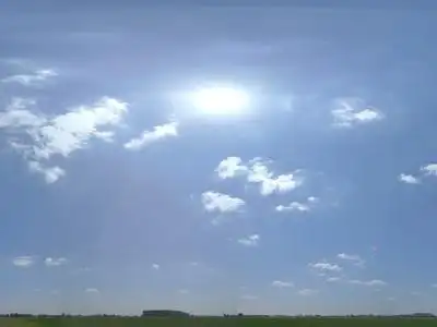 游戏画面贴图闪烁天空