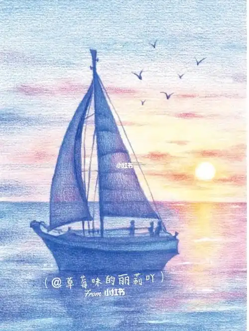 彩铅风景画打卡