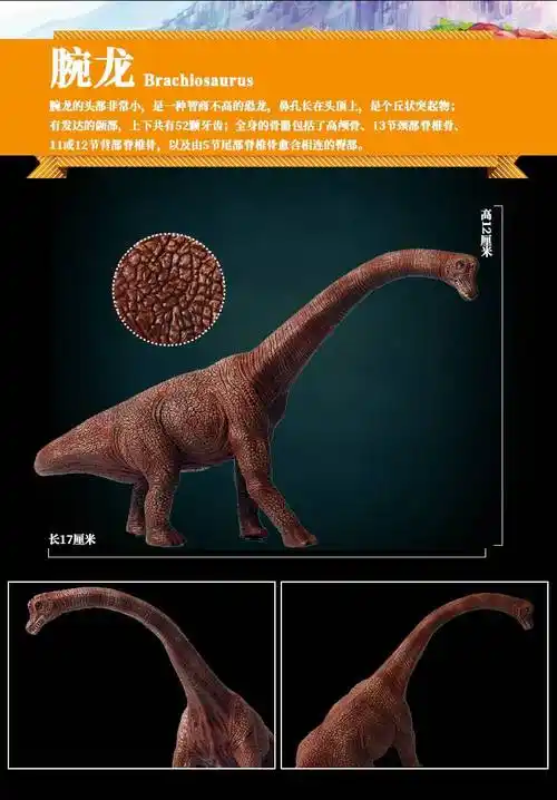 马门溪龙模型 侏罗纪仿真马门溪龙腕龙梁龙雷龙地震龙恐龙动物玩具