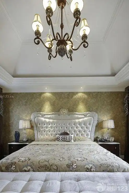 卧室梁式吊顶美观实惠,高级大气效果图供参考