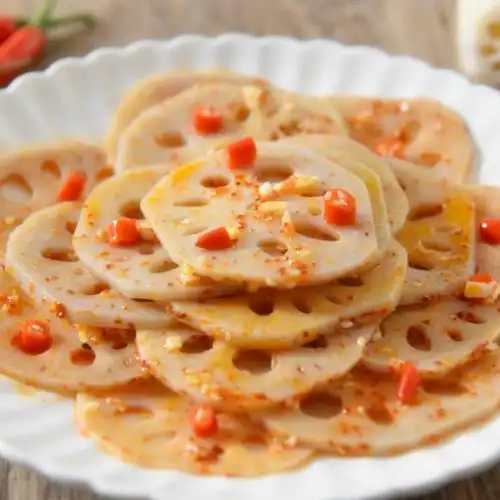 夏日凉拌菜谱,凉拌香辣藕片,简单的美味