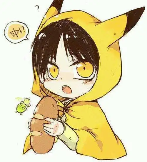 头像男动漫呆萌可爱白-超萌头像-爱聚微信qq空间大杂烩