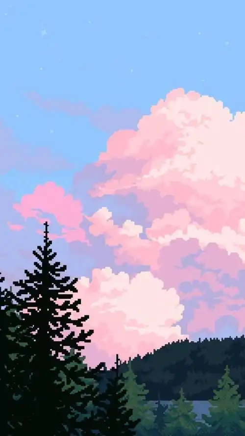 唯美意境风景手绘手机壁纸