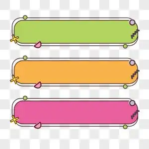 彩色标题框图片