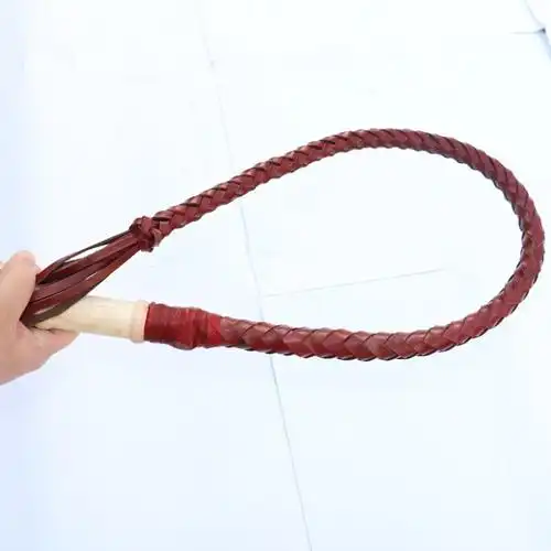 闪电客纯牛皮响鞭健身鞭响鞭马鞭甩鞭武术防身鞭子sm调教