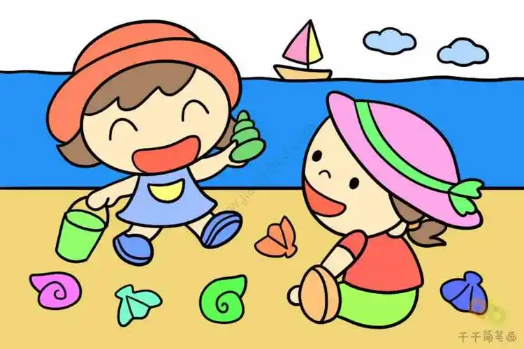 创意情景简笔画大全 小朋友们的童年乐趣_儿童画简笔画