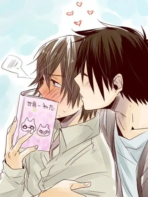 求唯美的同性恋接吻图片,要男的,急求!