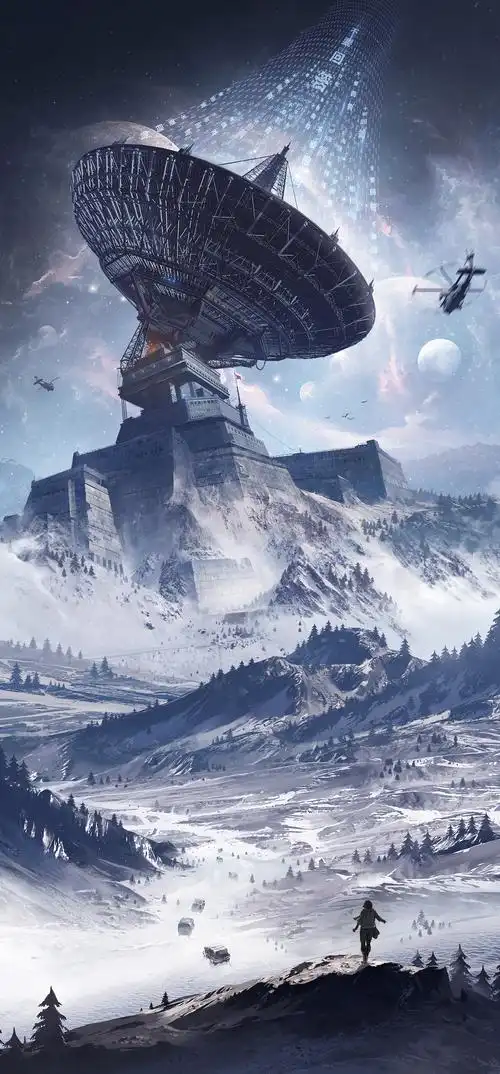 三体漫画上线海报ipad建模ipad建模举报1553分享原创作品插画商业插画