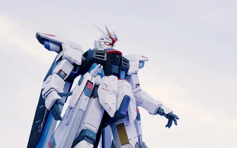 4k画质都让开我要削人棍啦上海自由高达4k60p超流畅清晰画质