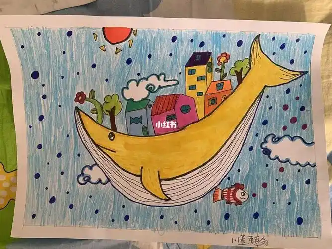 一年级海洋主题作品