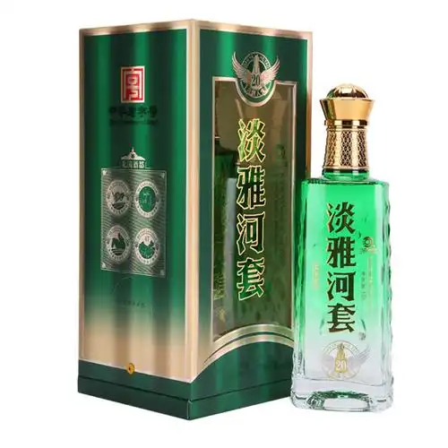 【河套酒业(hetaoliquor)白酒】 淡雅河套20 45度500ml【价格 图片