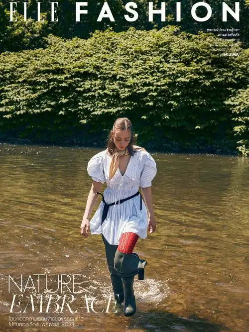 【杂志大片】elle thailand september 2021 泰国版elle "go camping!
