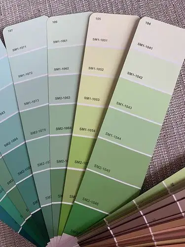 中国建筑国家标准世名乳胶漆涂料色卡1162千色gsb16-1629-2003sm