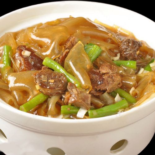 饶情红薯粉皮传统手工无添加江西特产凉皮干货火锅食材炖粉地瓜宽粉条