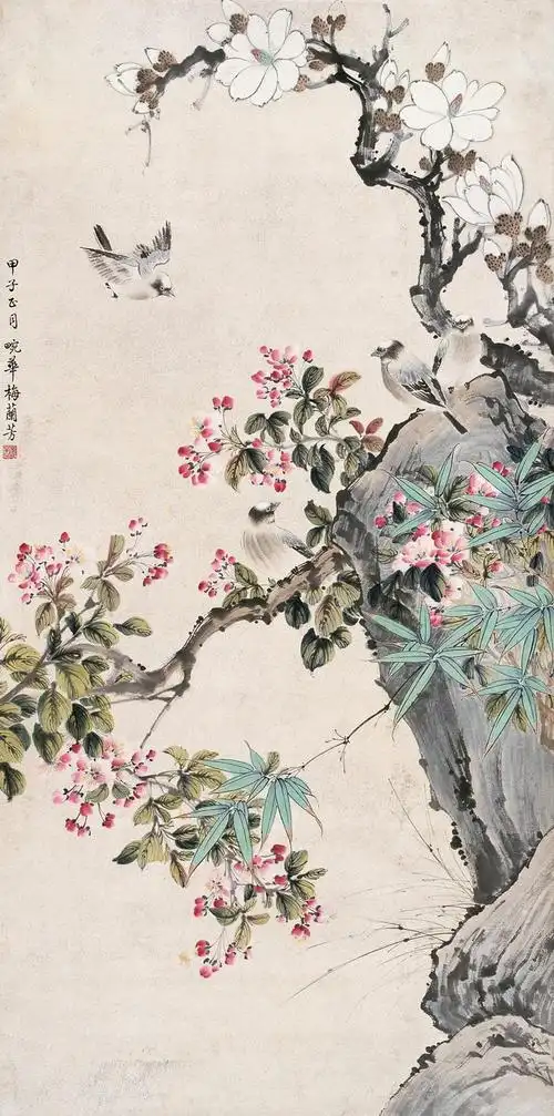 京剧艺术家梅兰芳绘画画作品欣赏|三典轩书画网|在