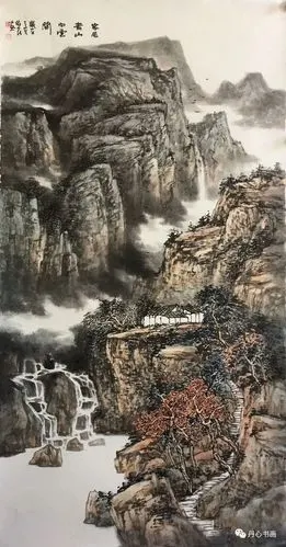 山清水秀气浑厚,红韵太行显巍峨|画家王依民|山水画|工笔画|画展_网易