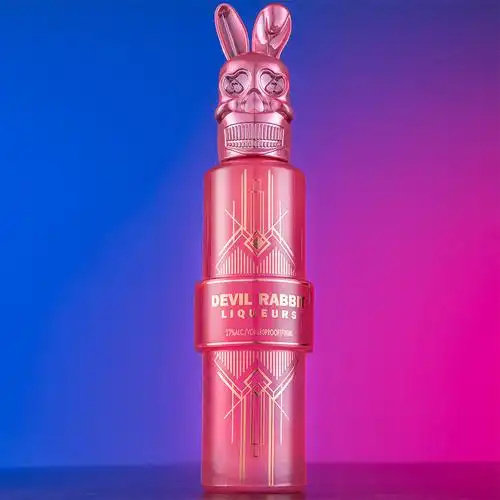 恶魔兔子粉色伏特加 devil rabbit vodka法国原装进口洋酒利口酒